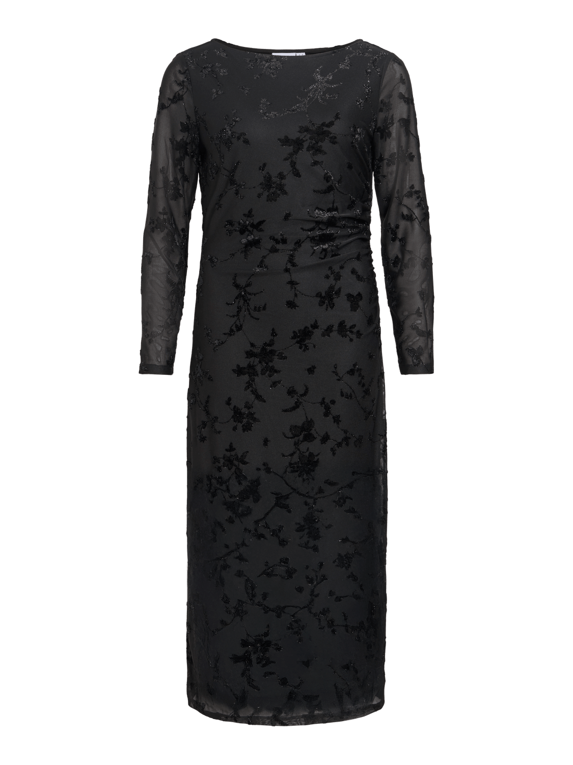 VIMIRANDA Midi Dress - Black Beauty - VERO MODA & VILA Bergvik
